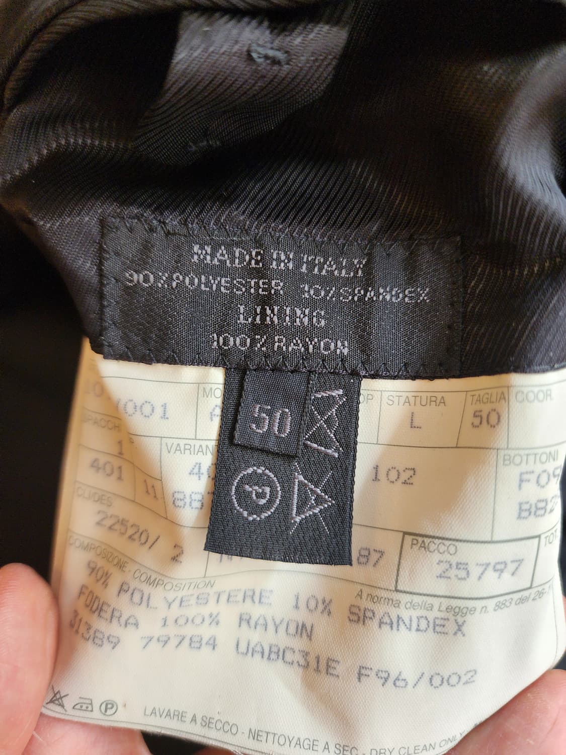 프라다 테크니컬 3버튼 블레이저 IT50 (미니멀 핏) 상품이미지3