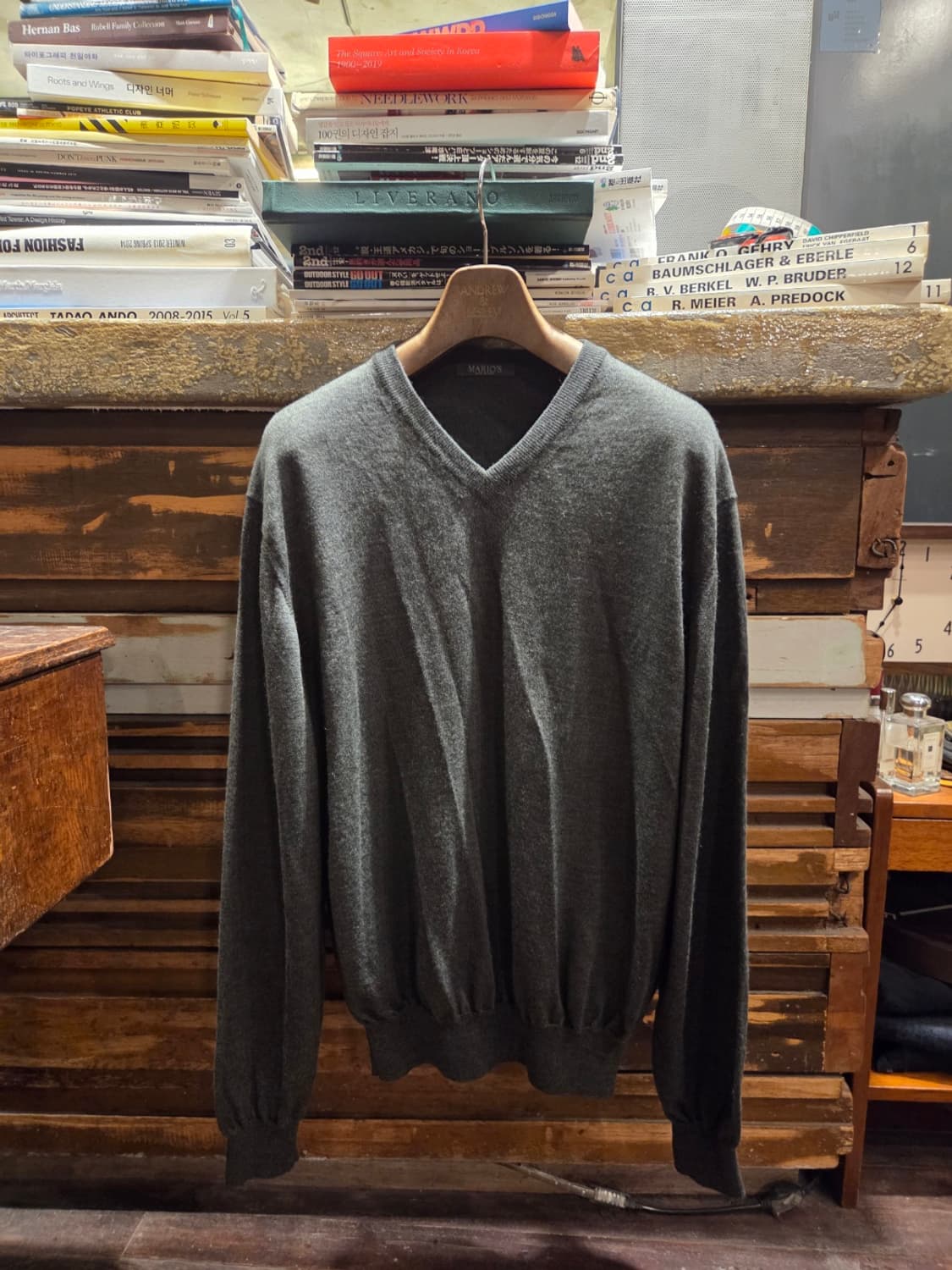 이탈리아 니트브랜드 마리오 메리노울니트 상품이미지10