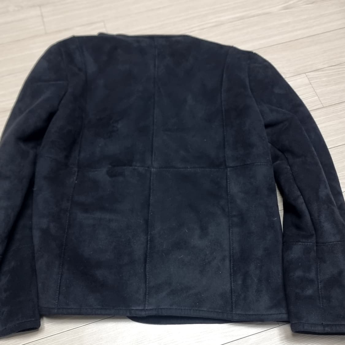 Le 비건스웨이드 뽀글이 블랙자켓(f) 상품이미지5