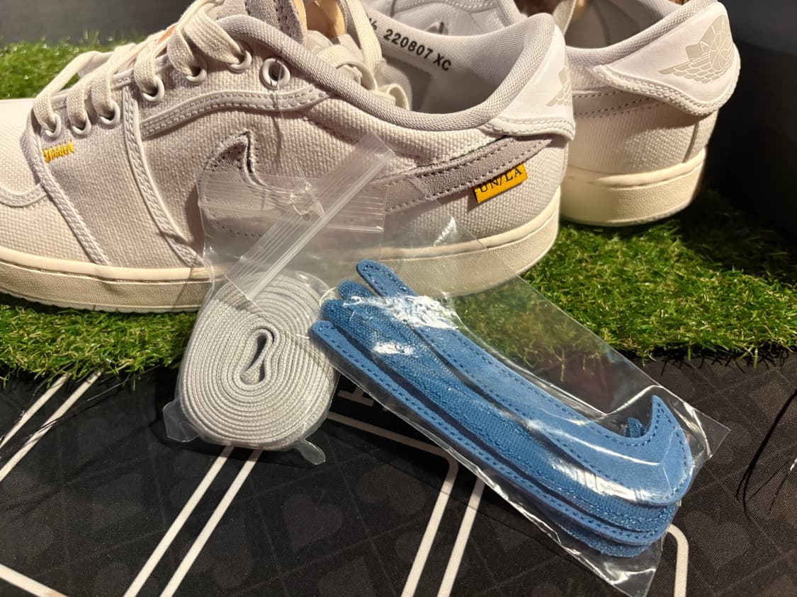 [새상품/275]조던1로우X유니온 상품이미지7