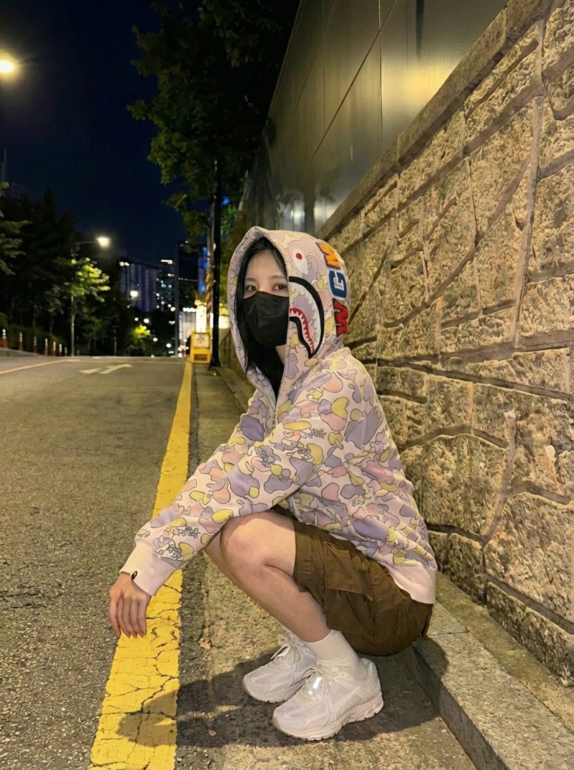 A BATHING APE (BAPE) 샤크 풀집업 후드 상품이미지1