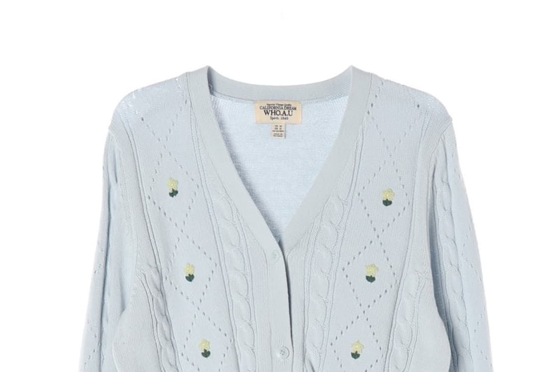 후아유 가디건 M 상품이미지3