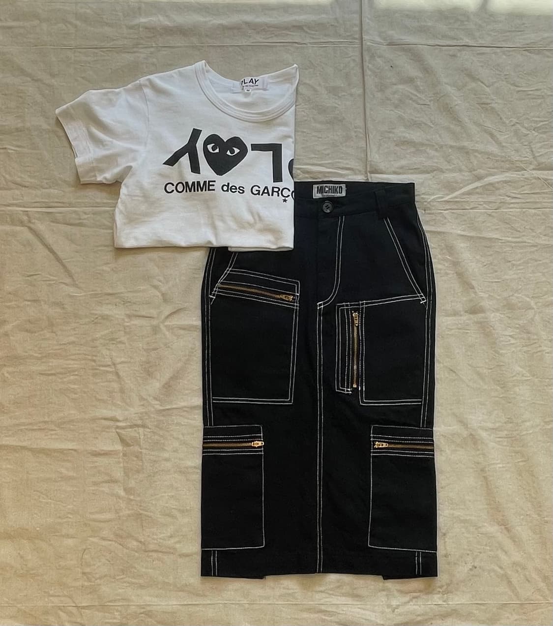 Michiko koshino 카고 스커트 상품이미지1