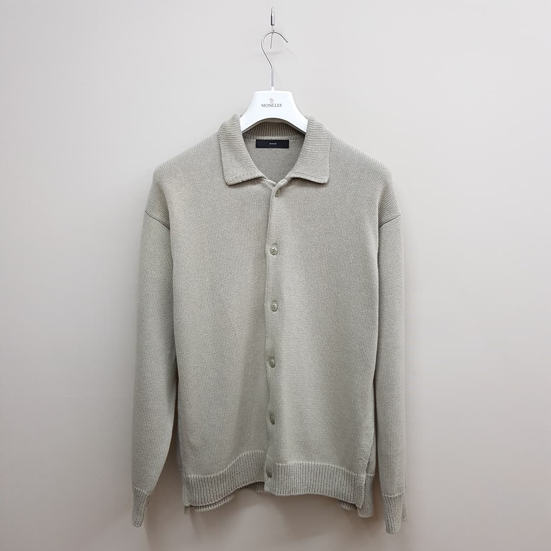 BEAKER 비이커 2021 코튼 니트 카라 가디건 2사이즈 상품이미지1