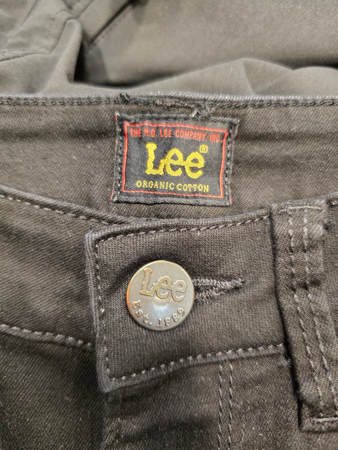 리(Lee) 블랙 부츠컷 데님 팬츠 24~25 상품이미지6