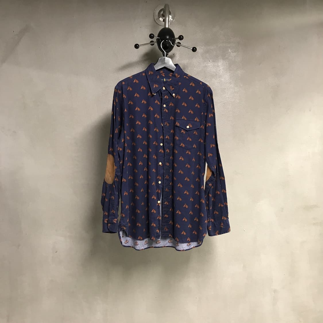 폴로 랄프로렌 패턴 셔츠 네이비 M 상품이미지1