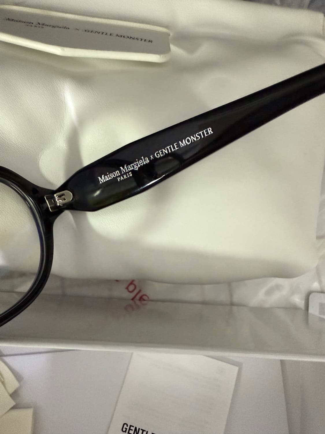 [마르지엘라/젠틀몬스터] MM113 블랙 클리어 상품이미지6