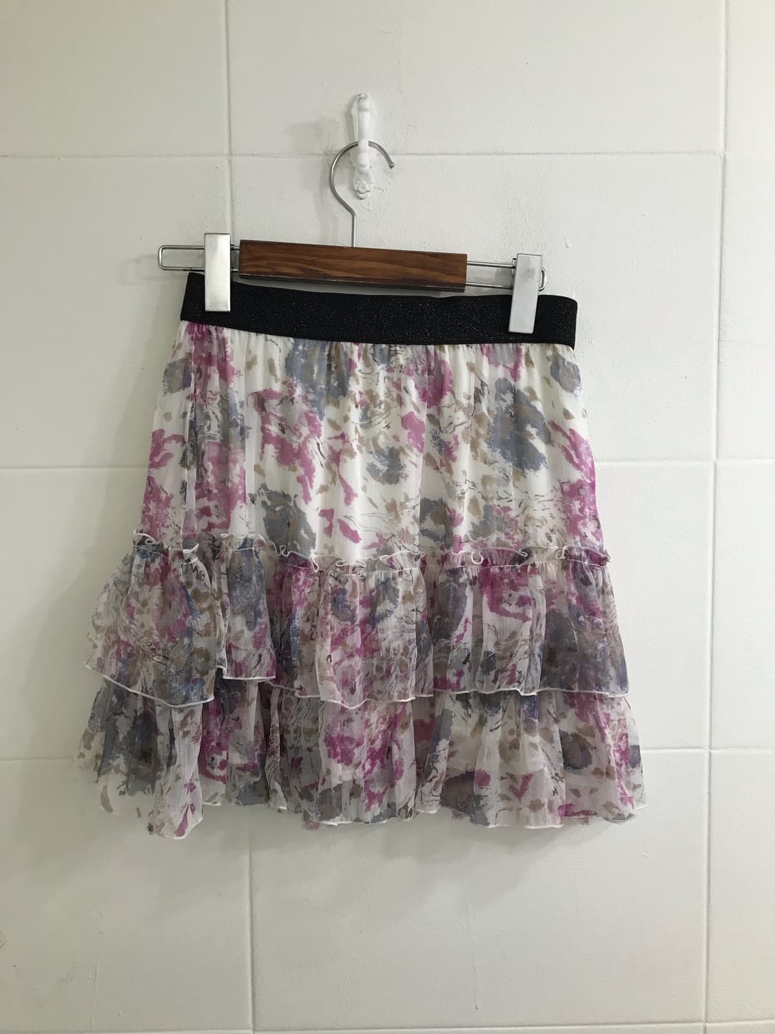 버버리 퍼프 빅단추 라운드 카라 티 보라 하구미 세트 상품이미지4