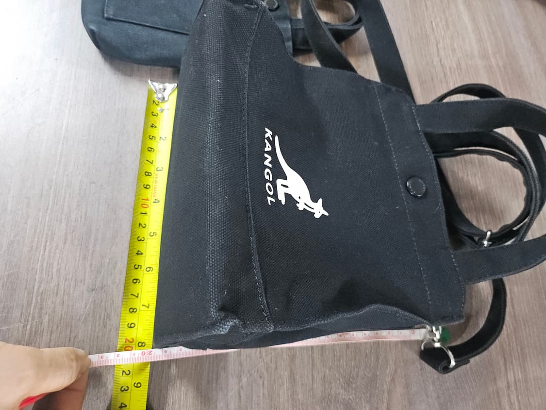 캉골 블랙 토트백 숄더백 상품이미지5