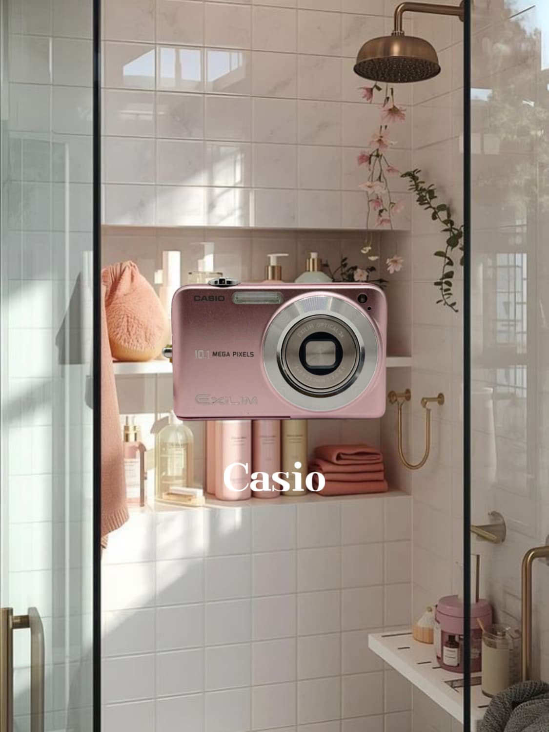 [르세라핌 💗] 카시오 ex-z1050 핑크 빈티지디카 디지털카메라 상품이미지1