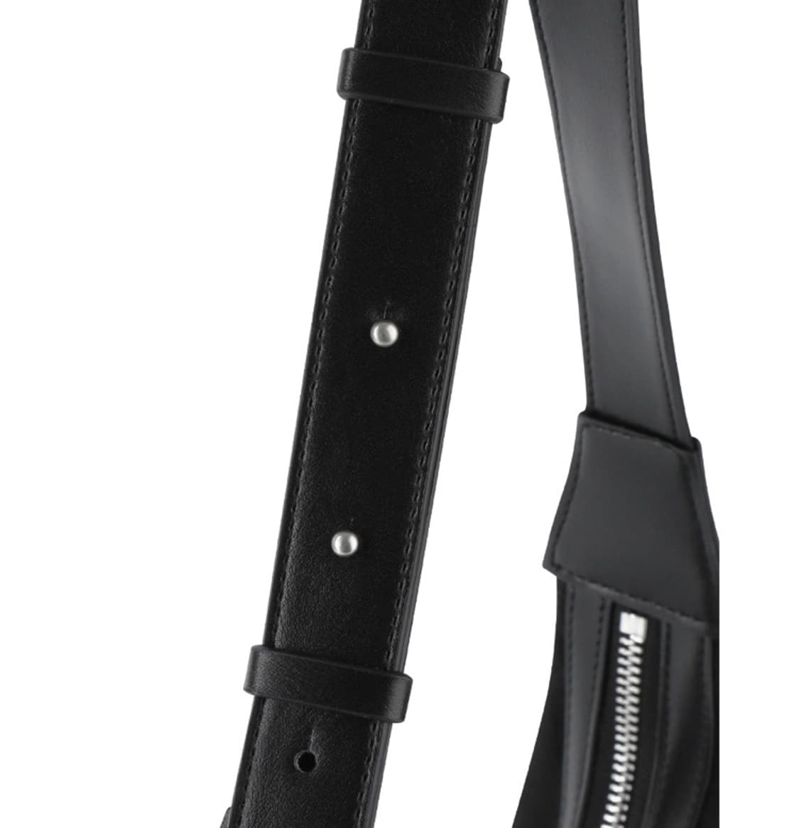 [스웨이드]마리떼 프랑소와 저버 숄더백 블랙 상품이미지5