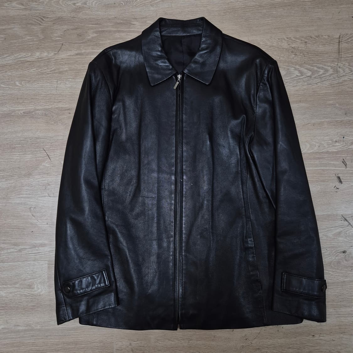 M.I.K 레더 라이더 양가죽 자켓 L(100) 상품이미지1