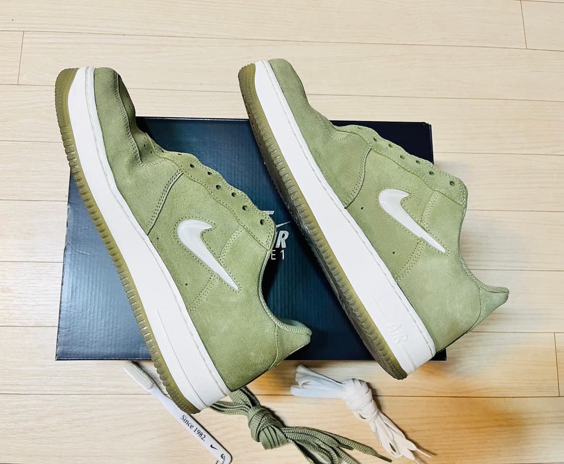 나이키 에어포스 280 사이즈 누벅 그린 중고. 세무 스웨이드 상품이미지6