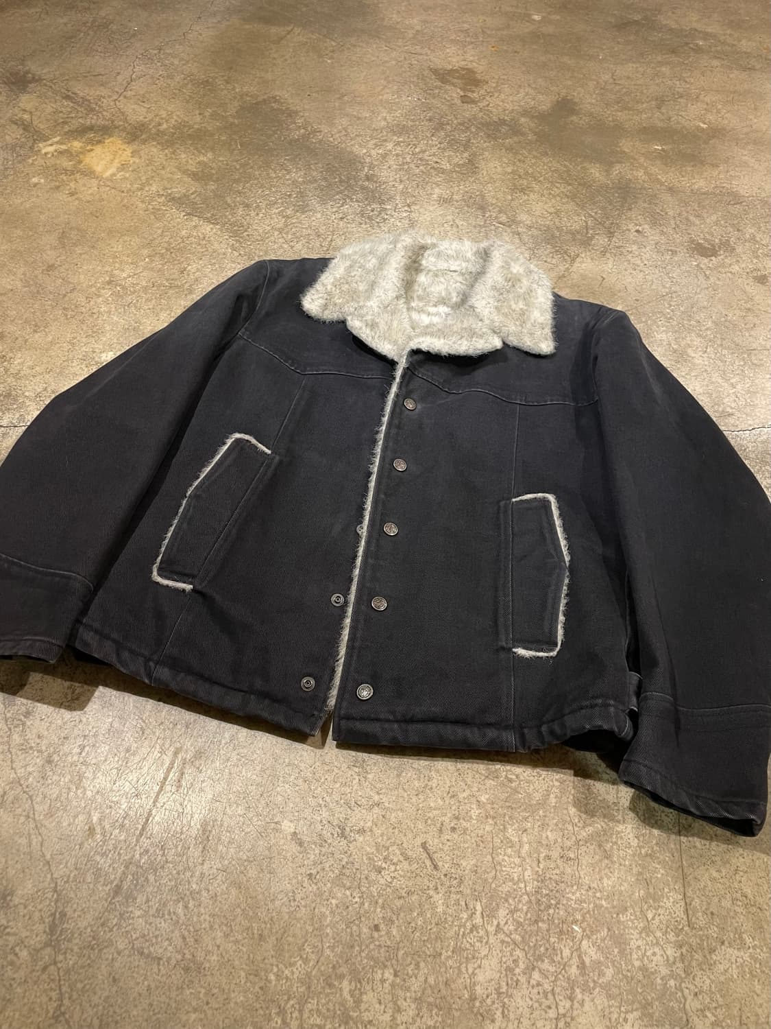 80’s 맨즈비기 쉐르파 데님 자켓 (B5104) 상품이미지4