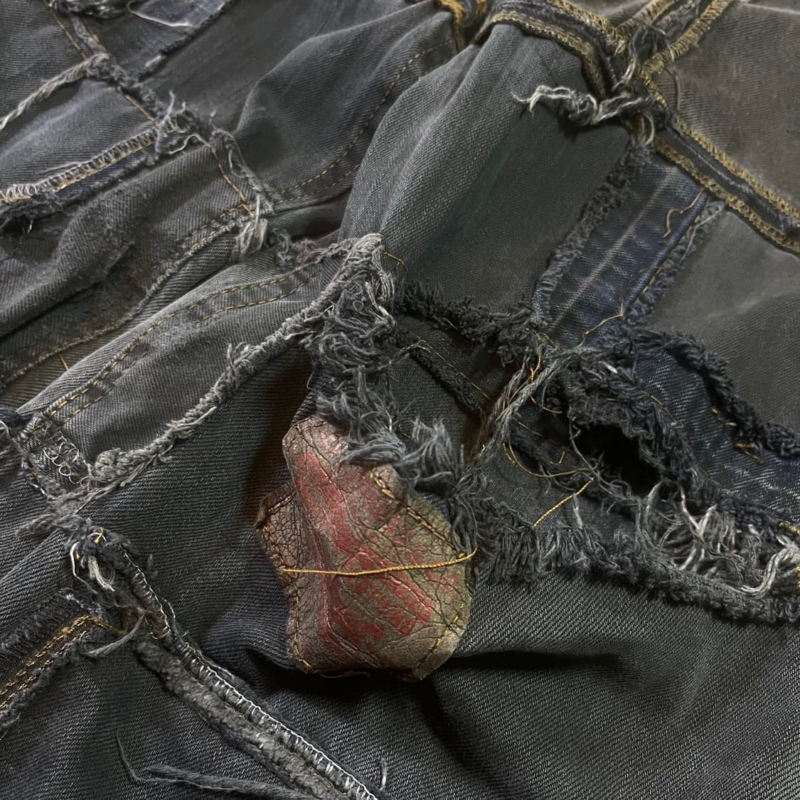 리바이스 패치워크 데님팬츠 상품이미지3