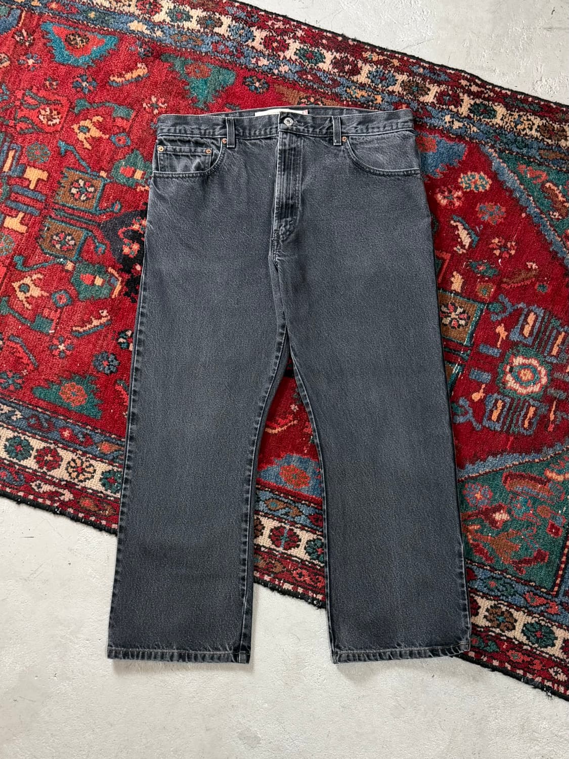 00's 빈티지 리바이스 517 블랙 부츠컷 리바이스 플레어진 상품이미지2