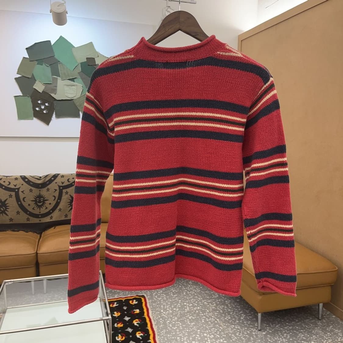폴로 랄프로렌 빈티지 레트로 스트라이프 홀리데이 니트  L C07309 상품이미지4