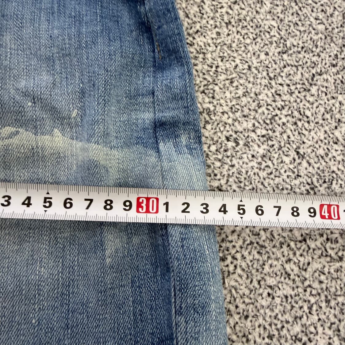 38/34 타미힐피거 워싱 데님팬츠 0127H2 상품이미지8