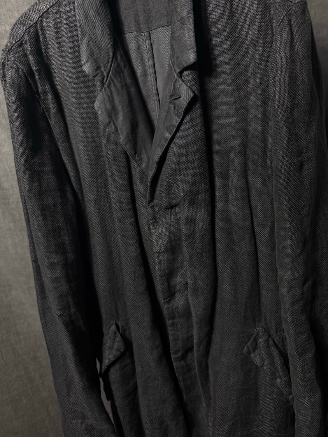 Transit Uomo Garment Dyeing Linen Coat   상품이미지5
