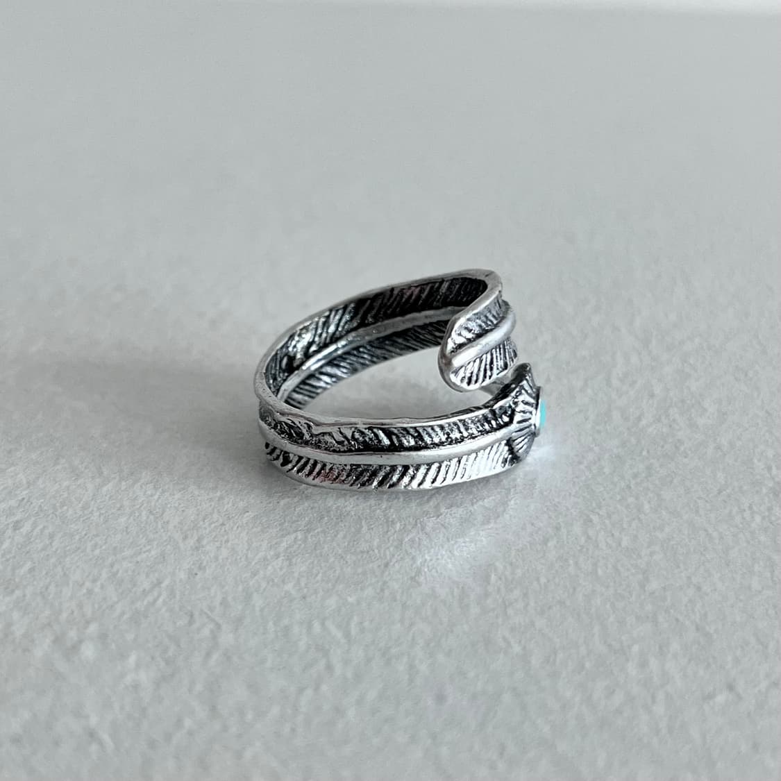 터키석 깃털 반지 상품이미지5