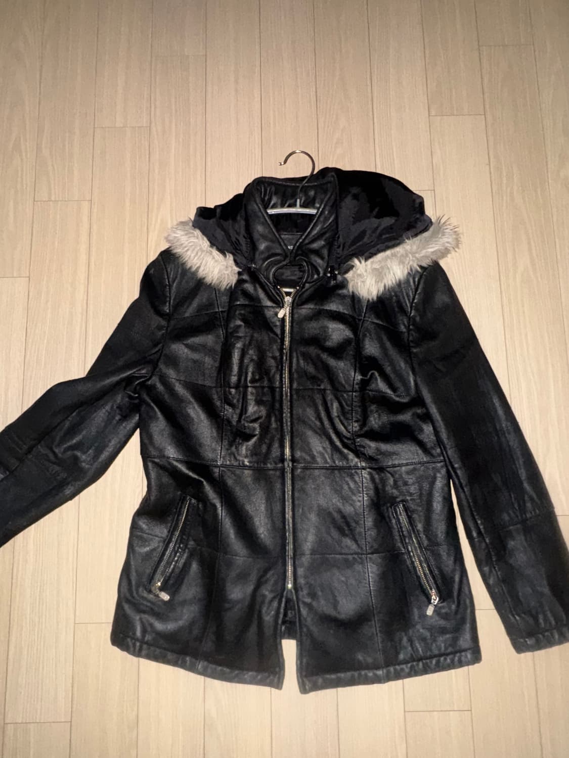 leather ramskin fur jacket 상품이미지1