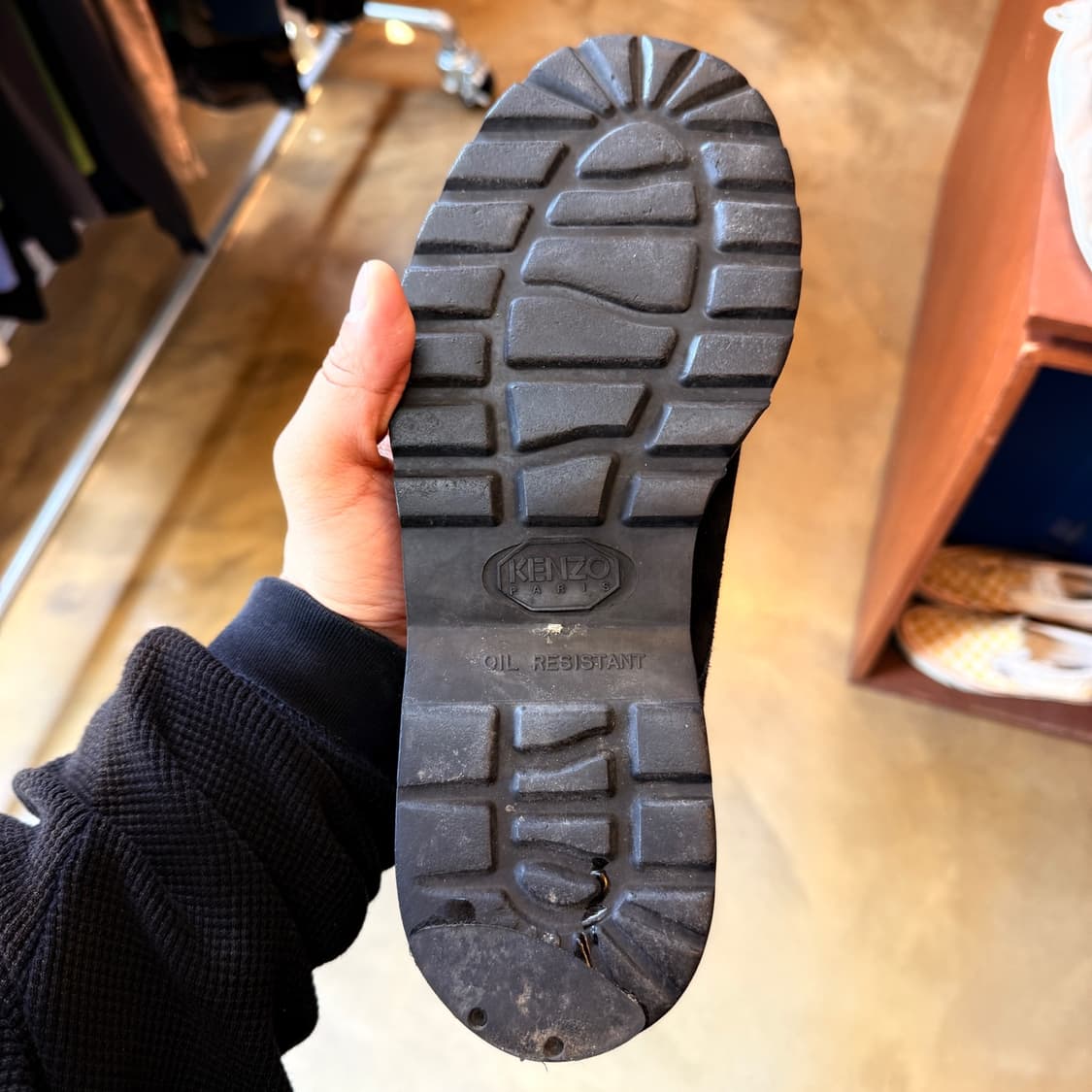  겐조 스웨이드 더블스티치 테슬 디테일 260 상품이미지7