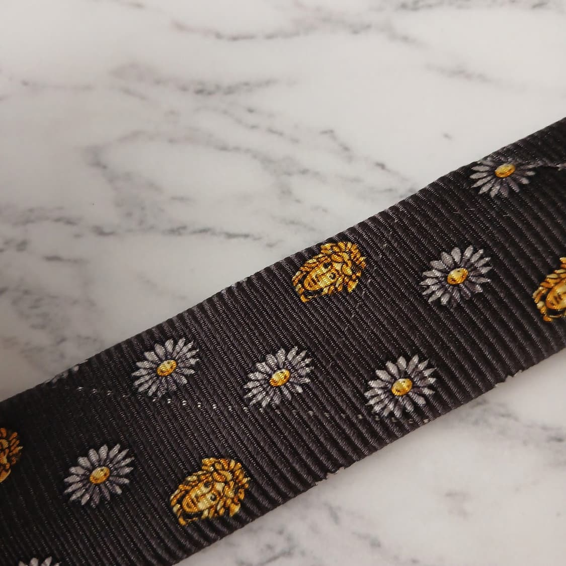 지아니 베르사체 메두사 패턴 넥타이 9.6cm B등급 E869 상품이미지7