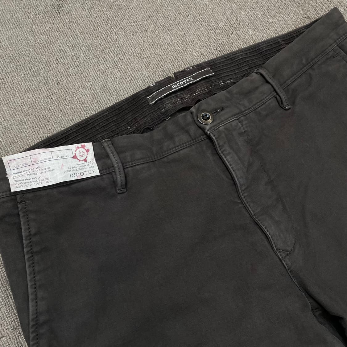 INCOTEX 인코텍스 슬림핏 스판 치노팬츠  상품이미지2