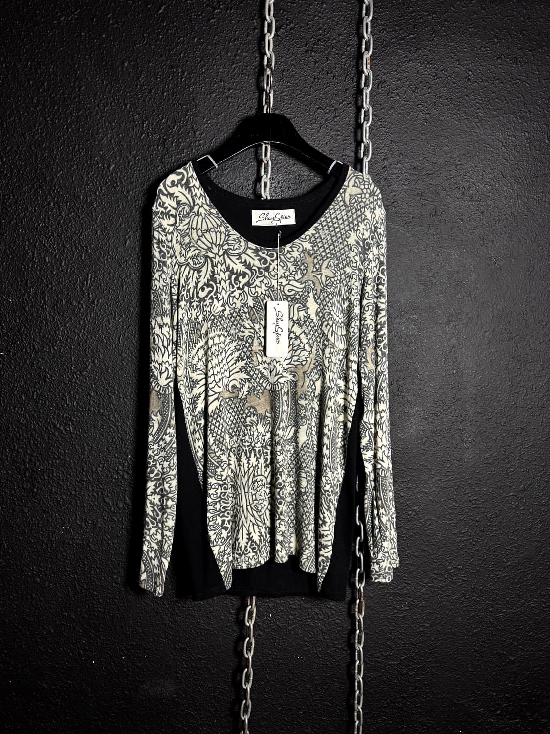 SHARE SPIRIT – Patterned long sleeve  상품이미지3