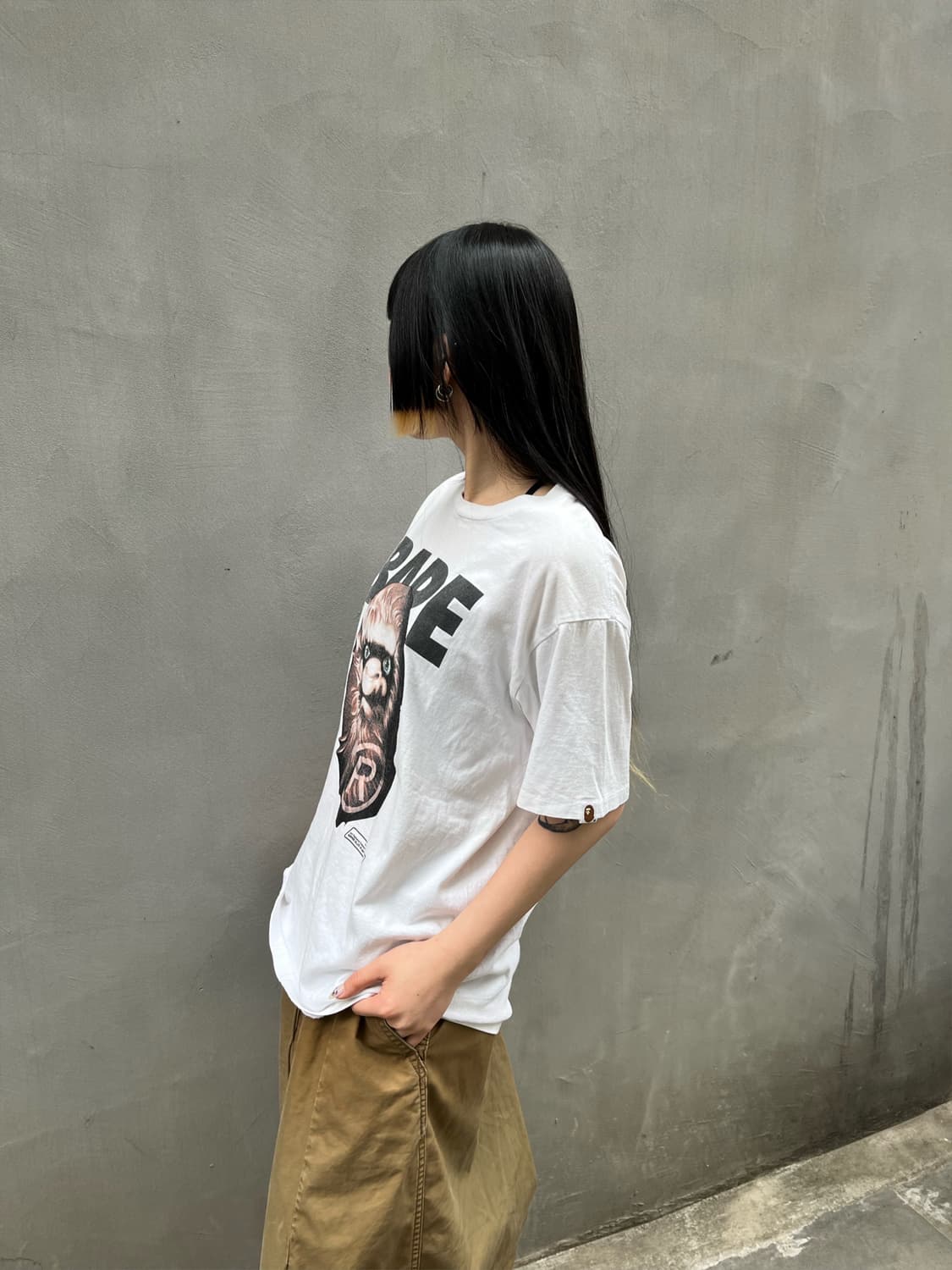 베이프 프린팅 티셔츠 상품이미지5