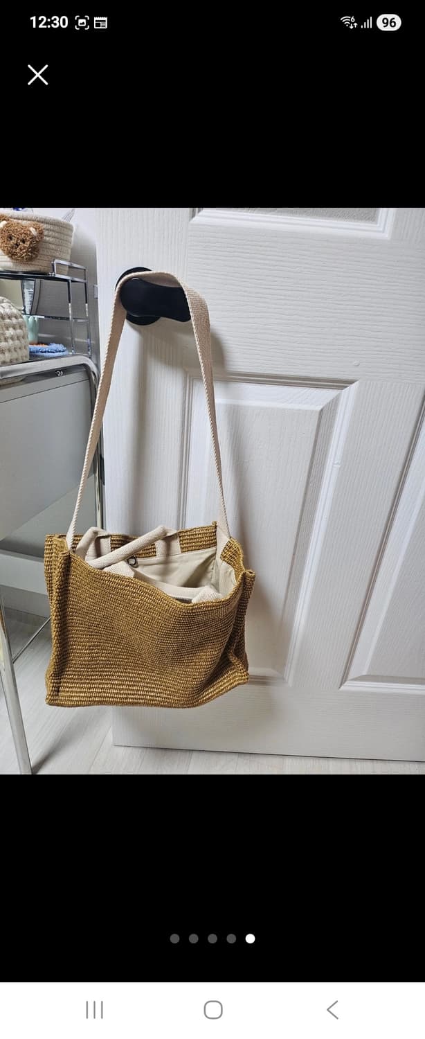 마르니 라피아 스몰 토트백 상품이미지5