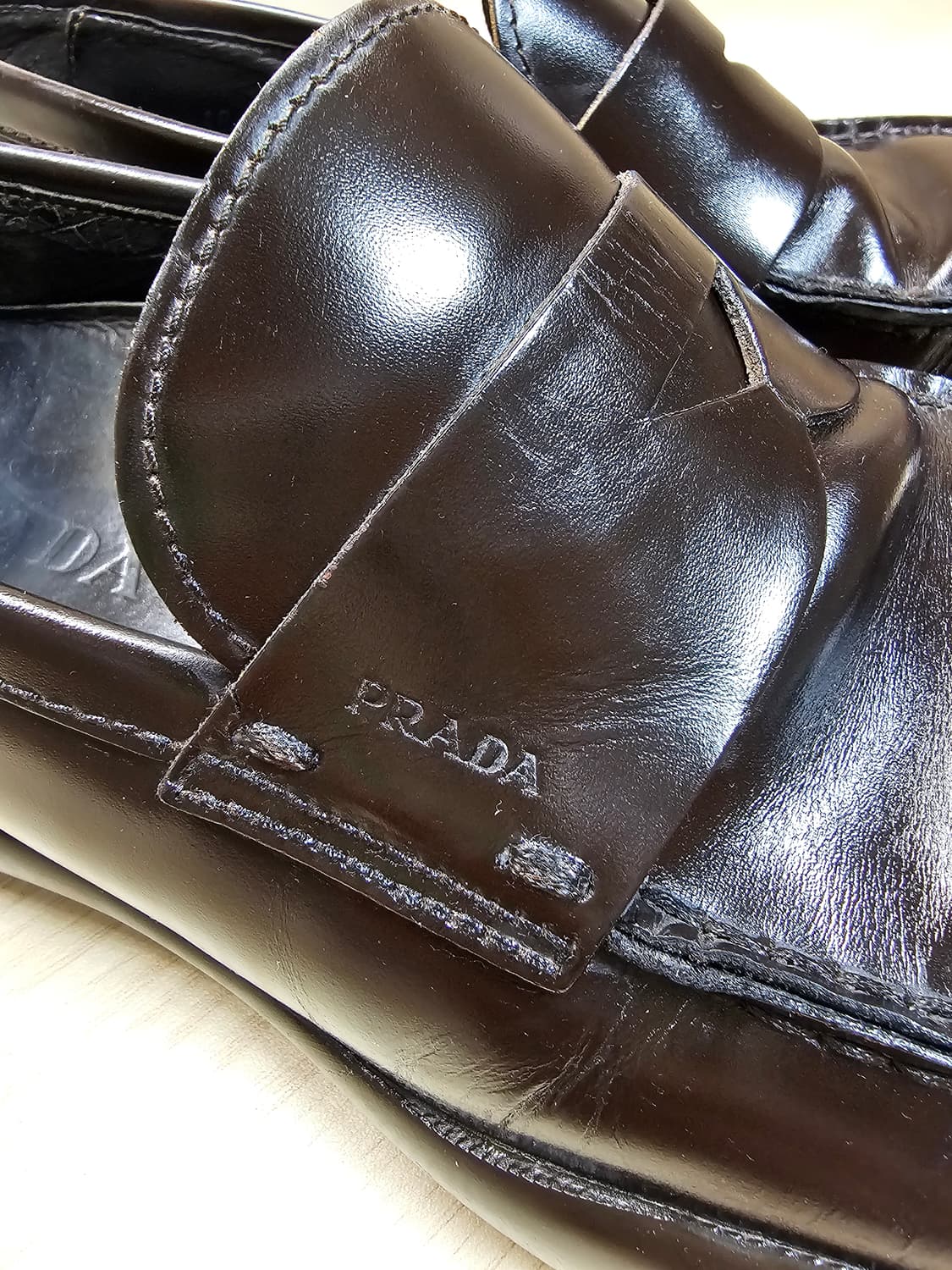 프라다 빈티지 페니 로퍼 상품이미지3