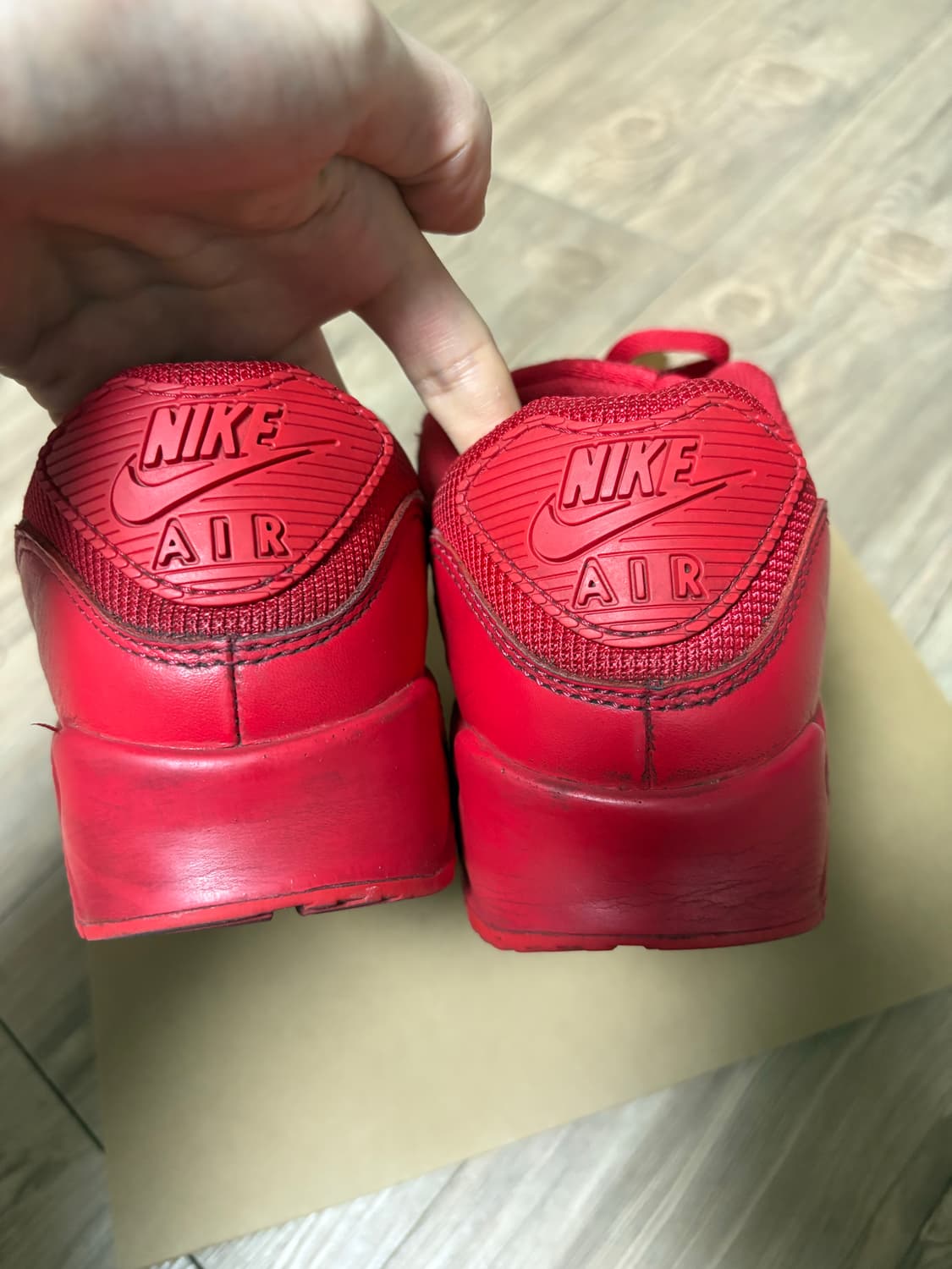 나이키 에어맥스 90 레드 265mm 상품이미지4