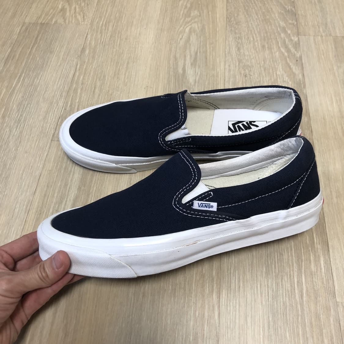 (270) 반스 볼트 VANS VAULT 구형 슬립온 네이비 상품이미지1