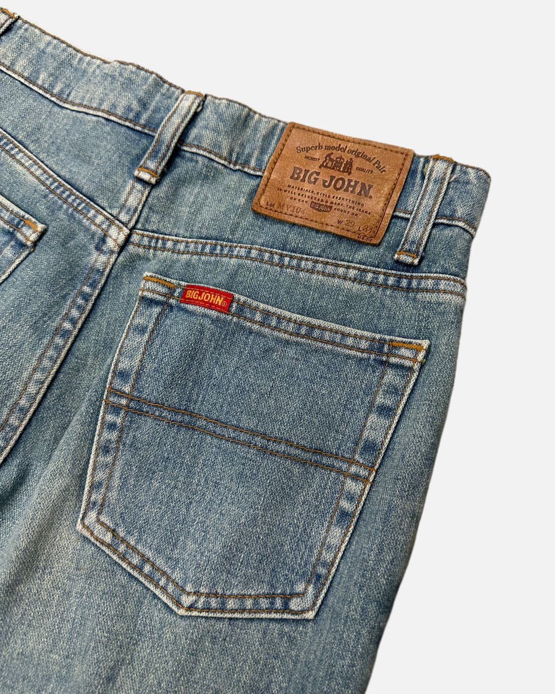 BIG JOHN mv104 vintage painting jean 상품이미지6