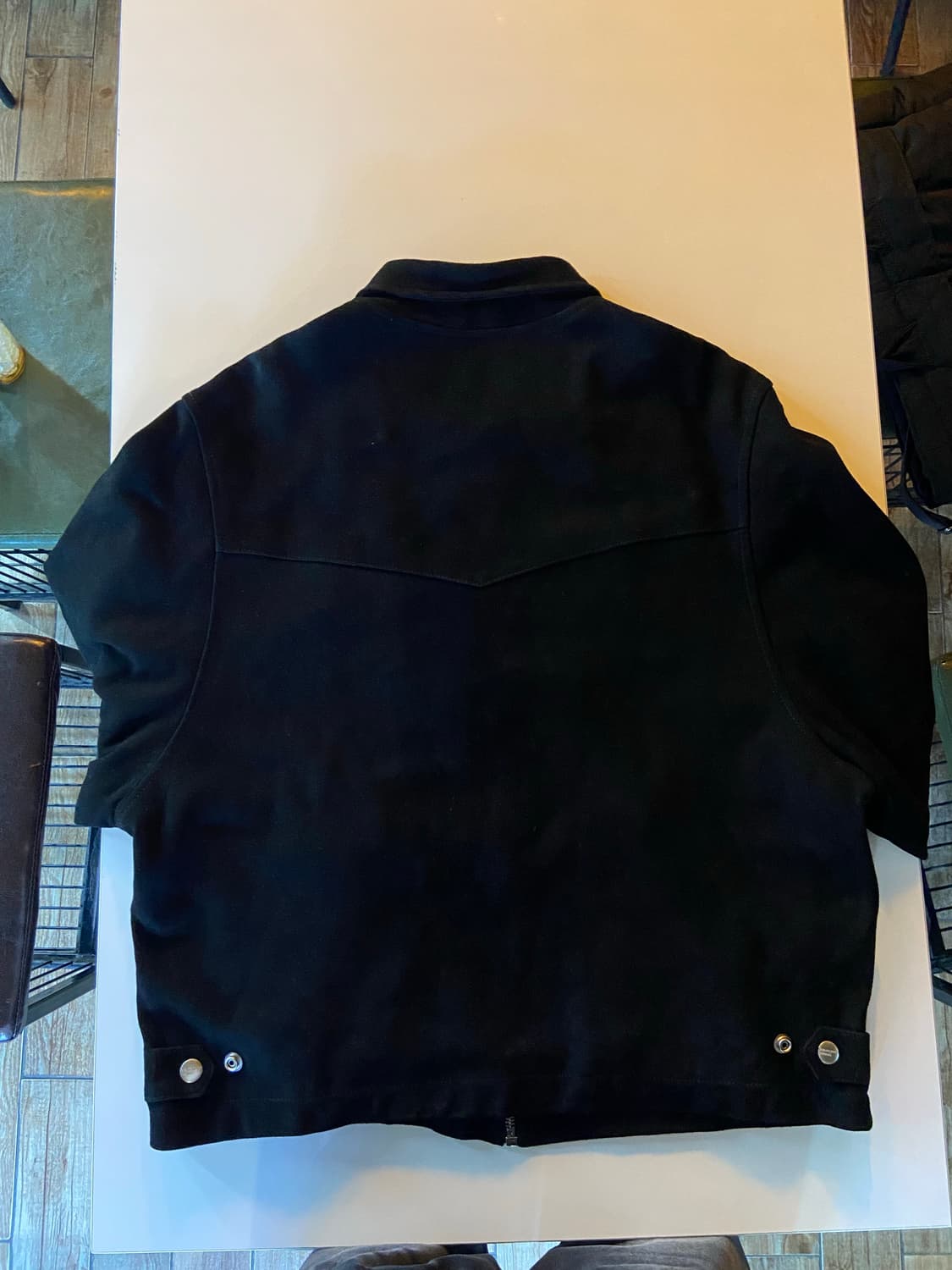 앙팡 리쉬 데프리메 램스킨 자켓 사이즈 xl 상품이미지3