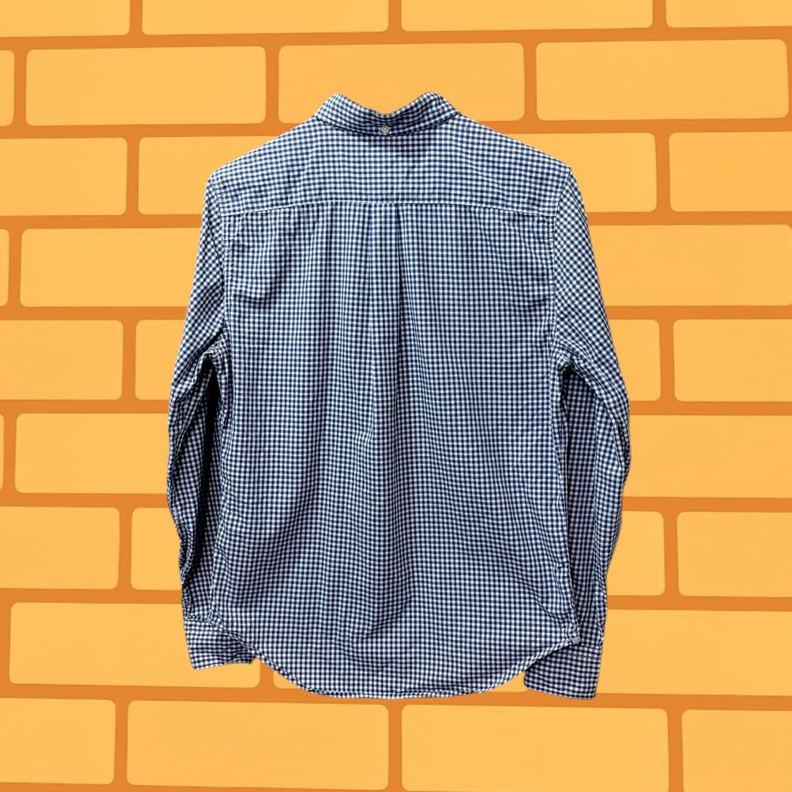 리바이스 블루 체크 셔츠 (M) 상품이미지5