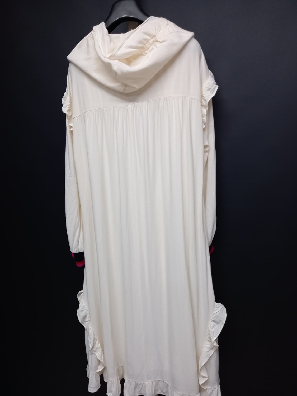 럭키슈에뜨 춘하추 후드 맥시 롱 원피스 66.77 상품이미지4