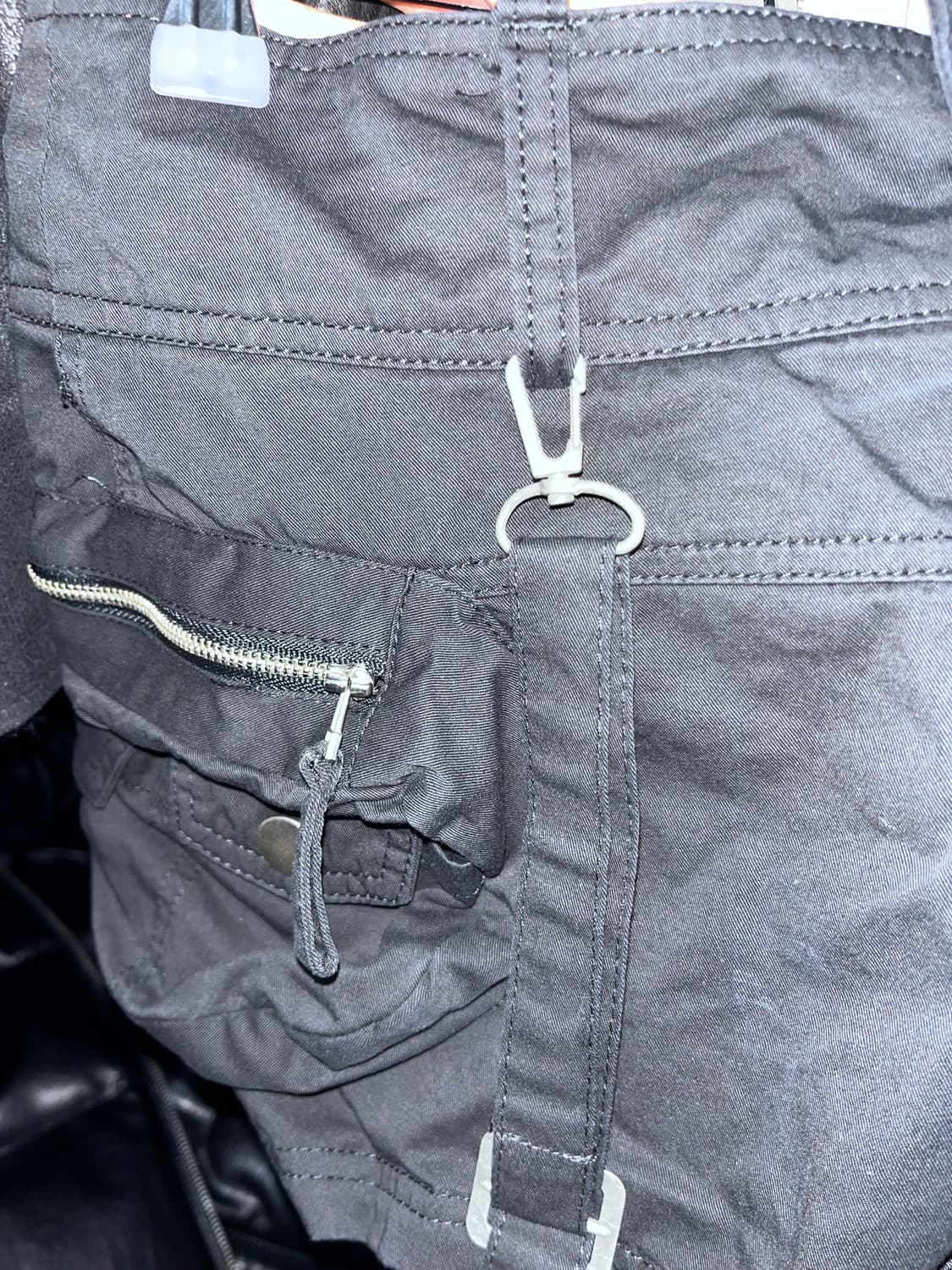 한소희착용 서스펜더 마이크로 스커트 m 상품이미지8