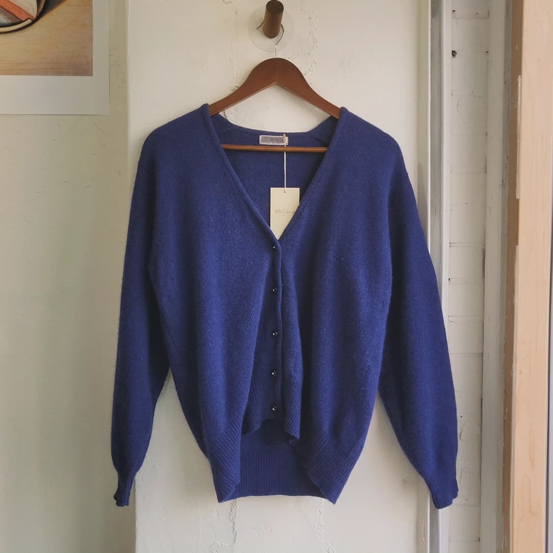 ST.cafenion 딥블루 가디건 상품이미지2