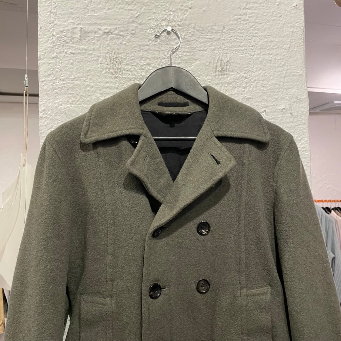 꼼데가르송 옴므플러스 축융 울 피코트 상품이미지3