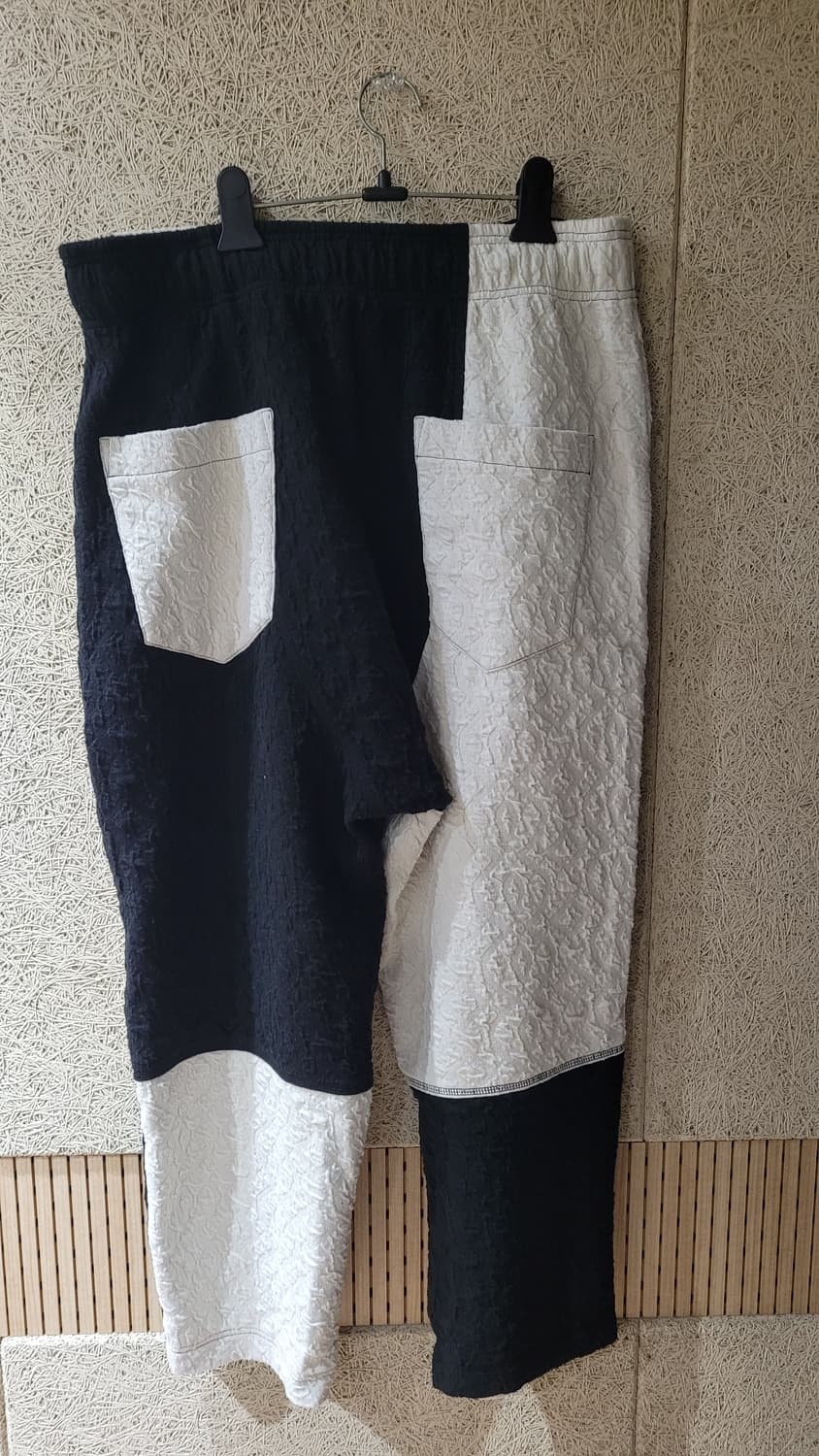 tom rebl 엠보싱 패치워크 바지 상품이미지4