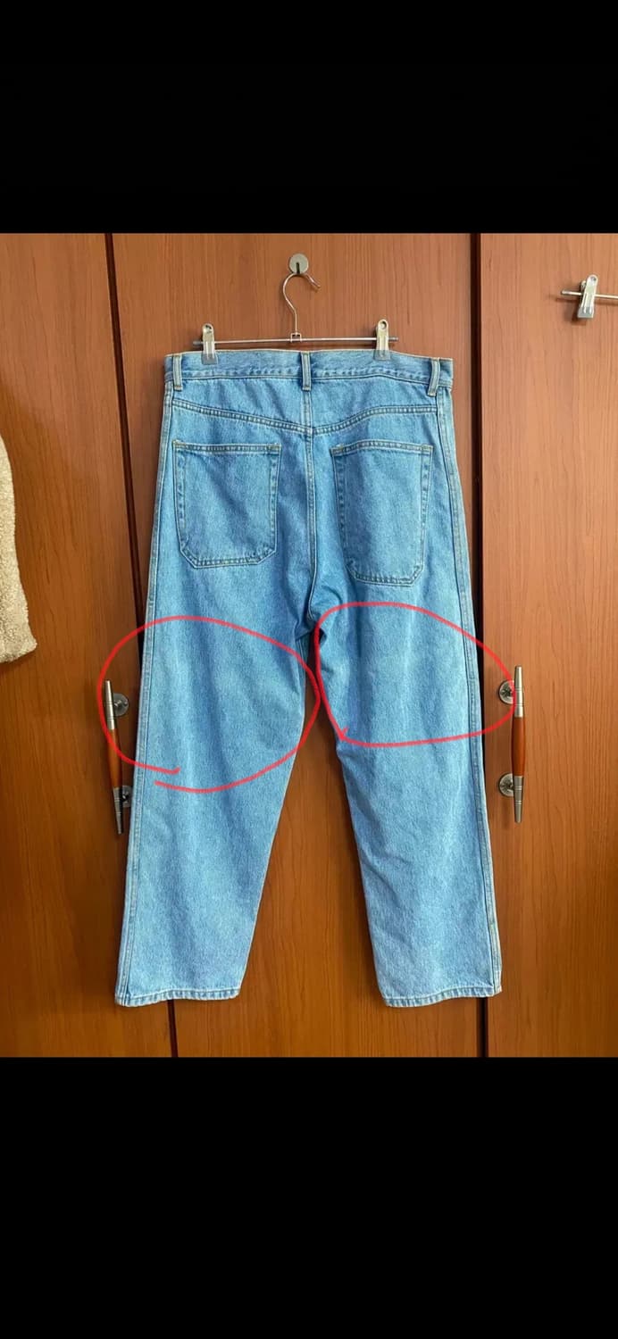 [YEARSAGO] 이얼즈어고 플로레스 연청 데님 L사이즈 상품이미지6