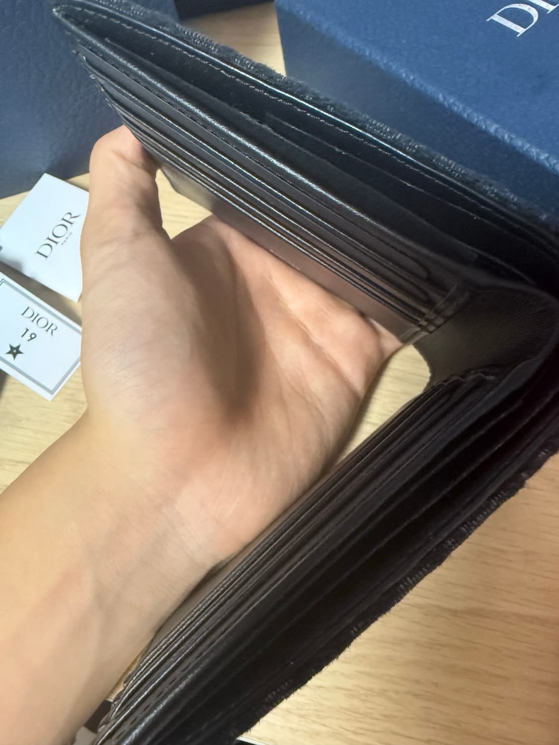 디올 오블리크 반지갑 풀구성 상품이미지6