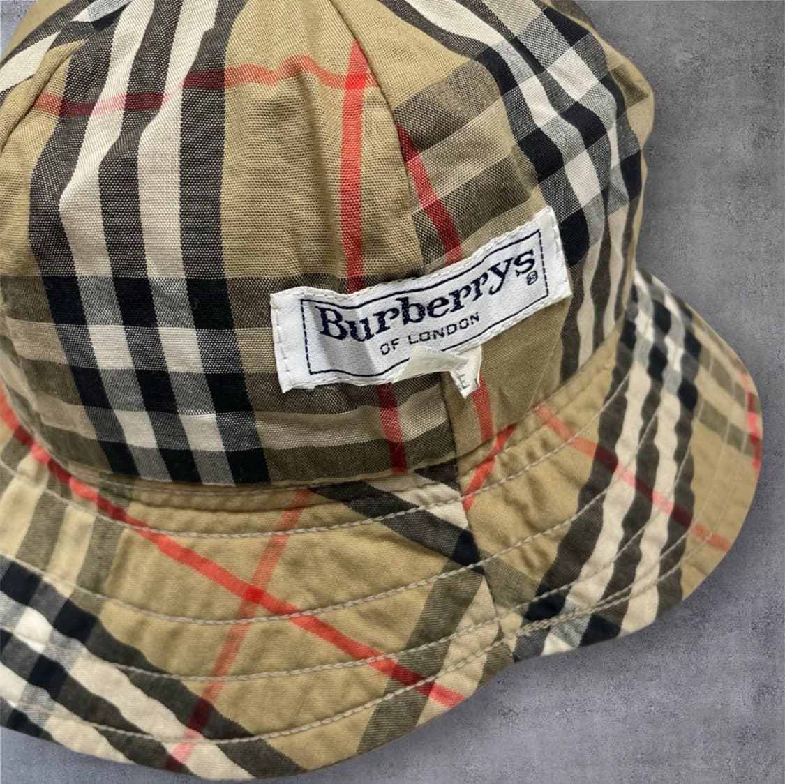 버버리 Burberry 클래식 체크 리버시블 코튼 버킷햇 L 상품이미지3