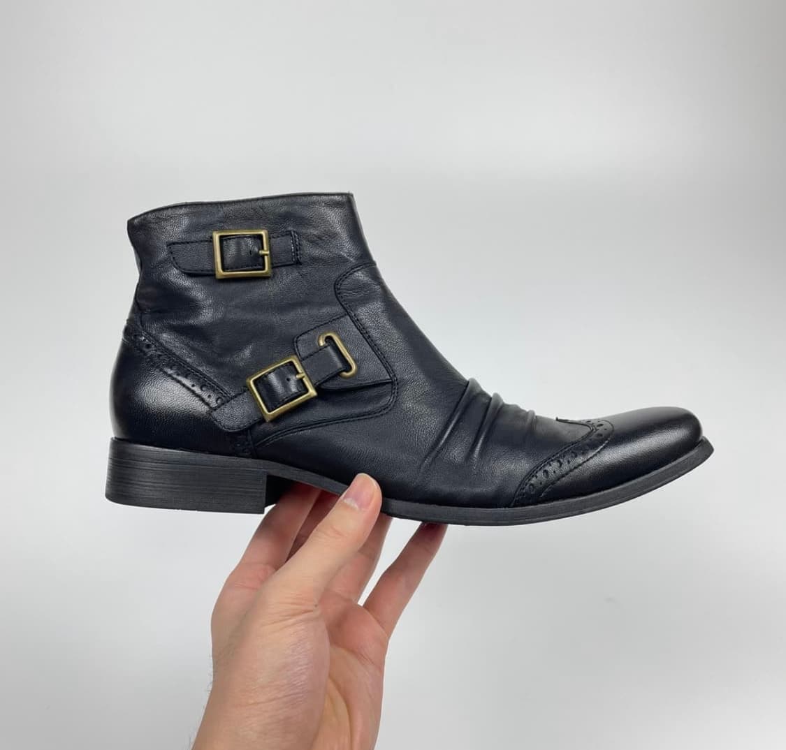 훕데두 주름가공 부츠 상품이미지6