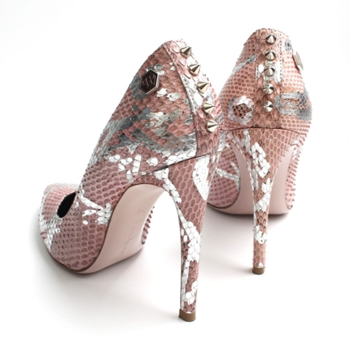 필립 플레인 로즈 파이톤 킬힐 펌프스 36 상품이미지4