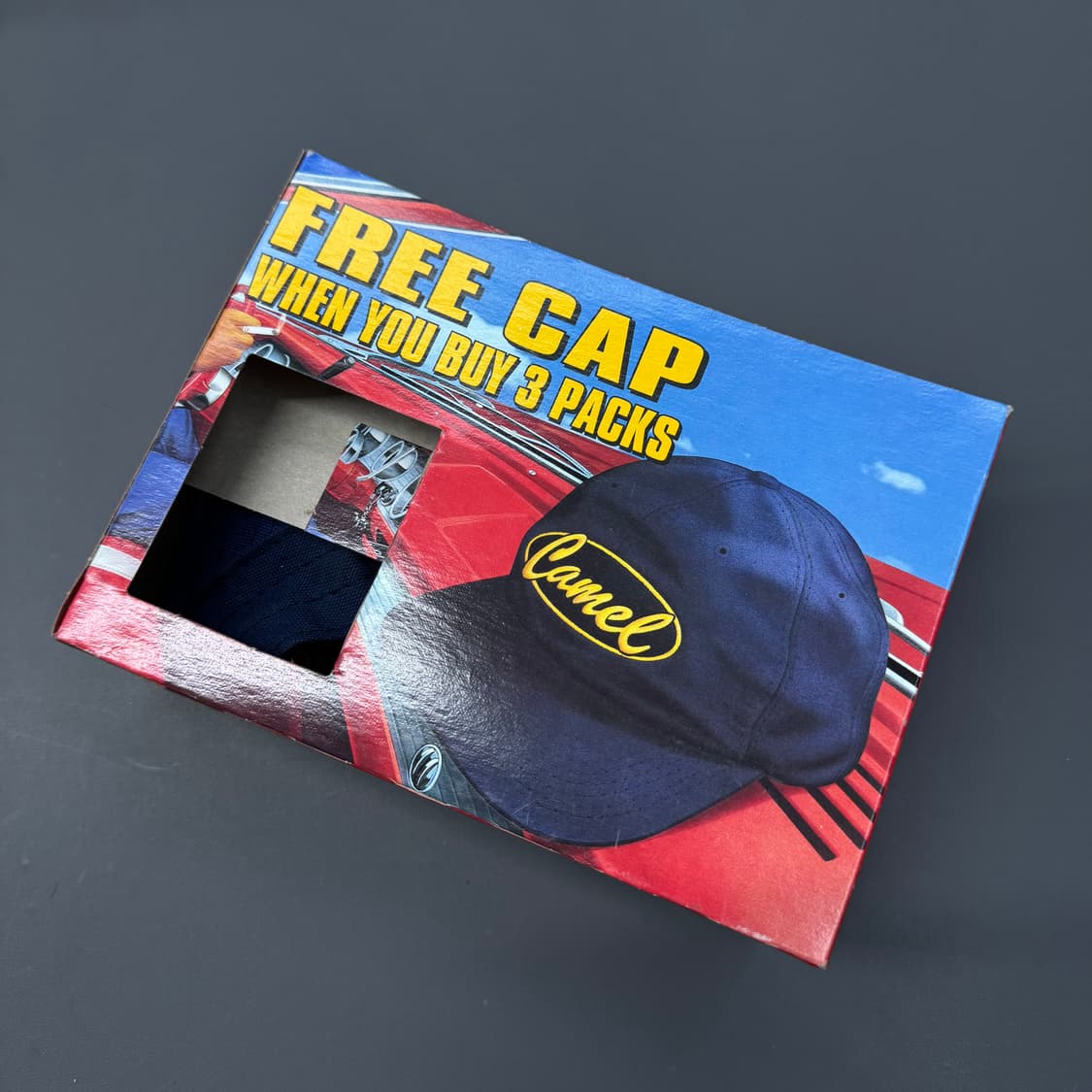 카멜 자수 로고 캡(데드스탁) 상품이미지5