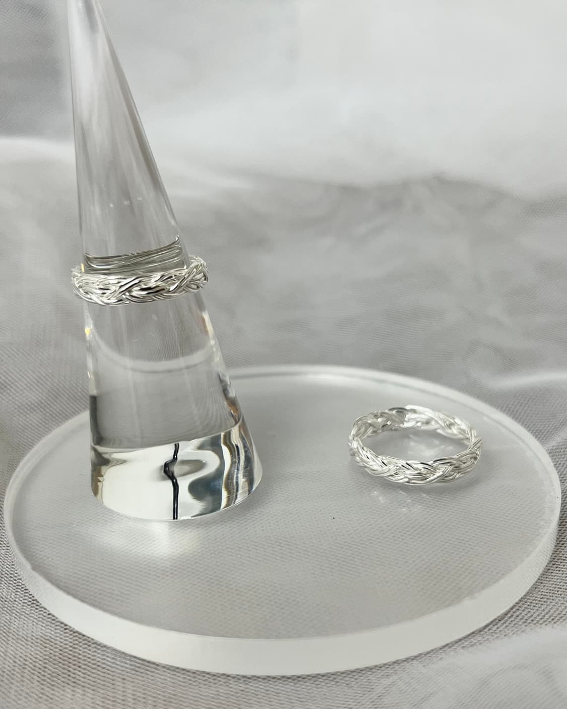 925silver 매듭반지 상품이미지1