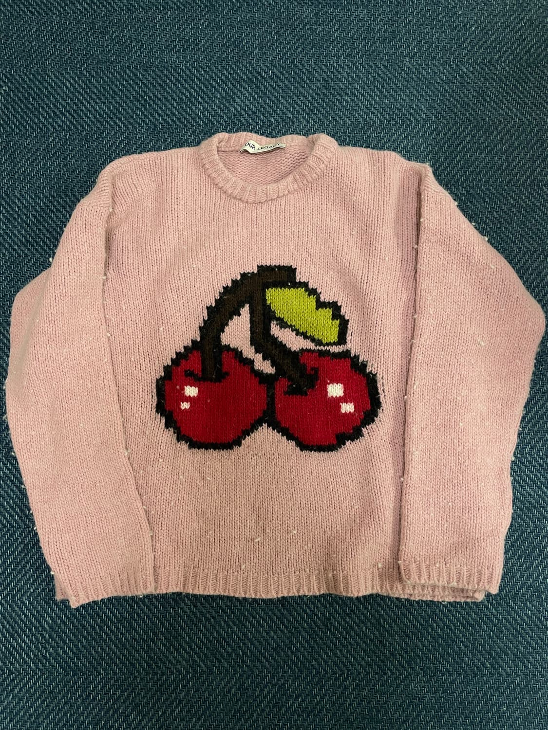 아워레가시 캔디플로스 체리 니트 36 상품이미지2